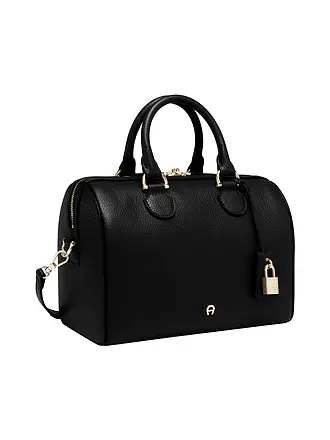 AIGNER | Sac en cuir - Sac à main DELIA Small | schwarz